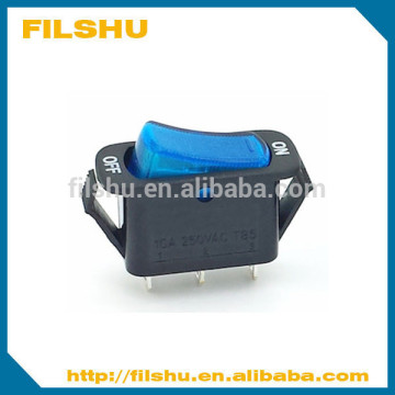 Super quality professional momentary rocker switch 6a 250v/10a 125v