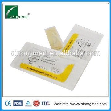 Medical Suture Needle with Catgut Thread