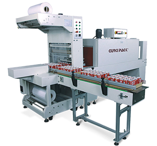GURKI Automatic Tray Shrink Wrapping Machine For Beverage
