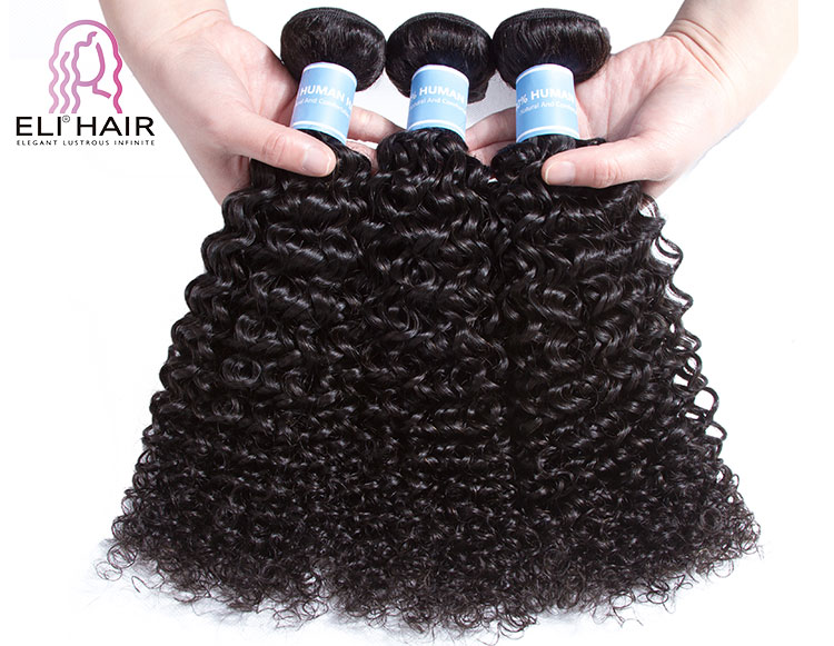 Wholesale Kinky Curly Raw Human Hair Bulk Extension  Human remy braiding hair and Indian hair vendor