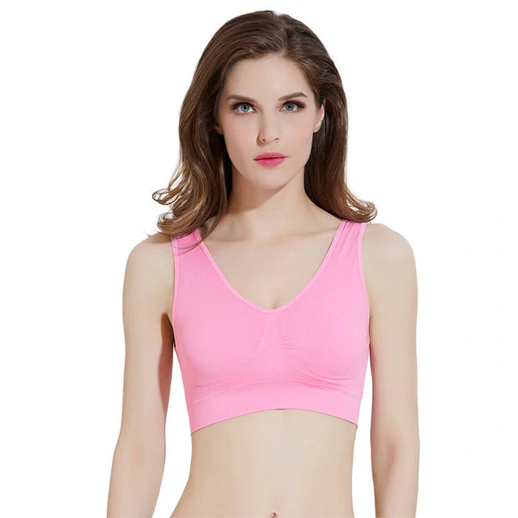 Running Yoga up Full Figure Seamless Sport Bra for Women