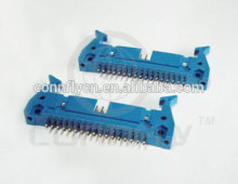 Top quality 2.54mm 26pin blue shrouded header with ram latch
