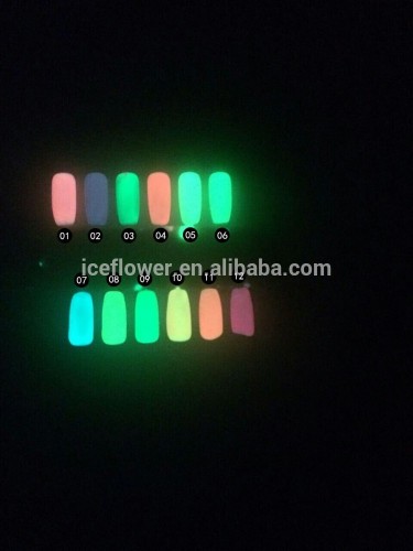 Glow in the dark colors uv led gel polish Luminous gel polish