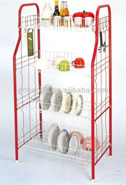 4 Tiers Dish Shelf Dish Rack