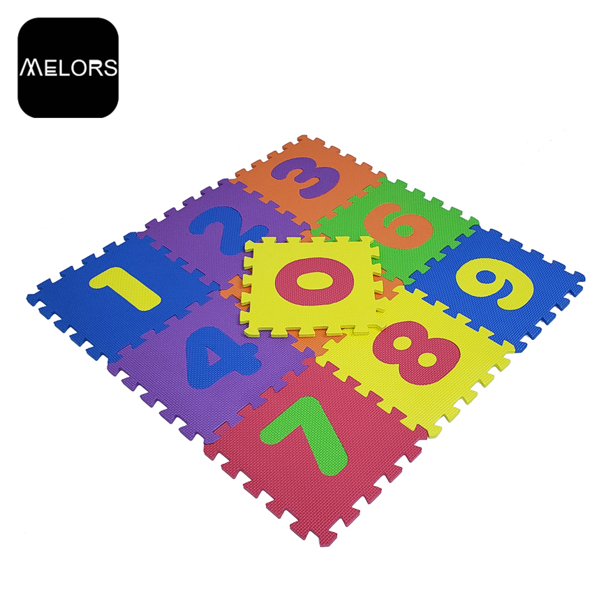 Interlocking Kids Educational Math Liczba Puzzle Mat