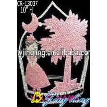 Jingling Cheap crown cute girl coconut palm shape