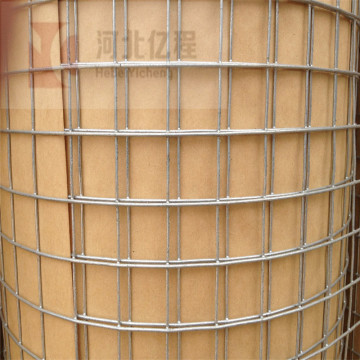 Galvanized welded single wire mesh panel for supermarket