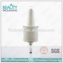 20415 aluminum and plastic white nasal pump