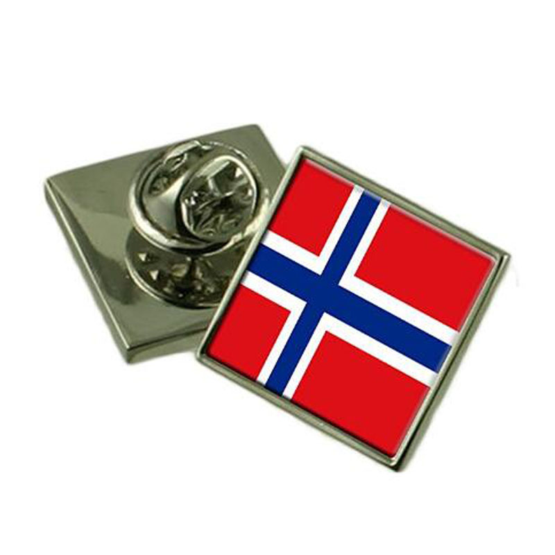 Norway Flag Lapel Pin Badge