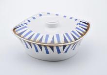 melamine serving bowl with lid