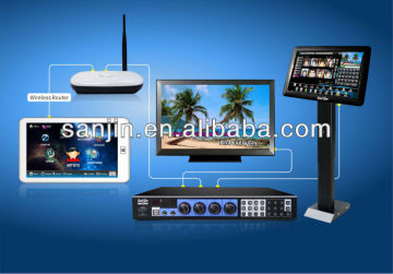 Karaoke System & touch screen support Hard disk