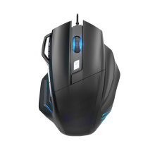 Colorful Breathing Light Gaming Mouse with Adjustable DPI - FV-X7 Wired Luminous Mouse