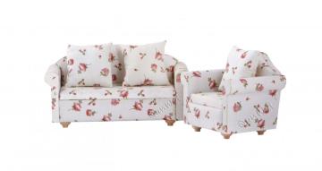 1/6 scale Large dollhouse furniture sofa sets