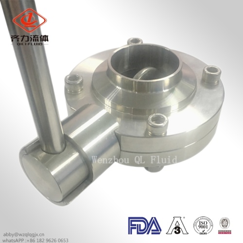 Stainless Steel Heavy Type Welded Butterfly Valve