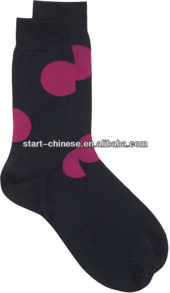 New Design Large Polka Dot Socks