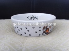 ceramic pet bowl