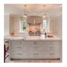 Natural Stone White Kitchen Counter Top: Marble and Vanity Tops