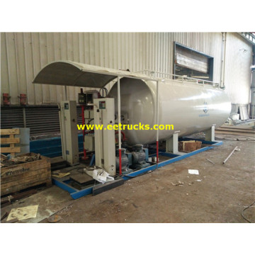 20000l 8ton lpg Skid-wanda ya cika tsire-tsire