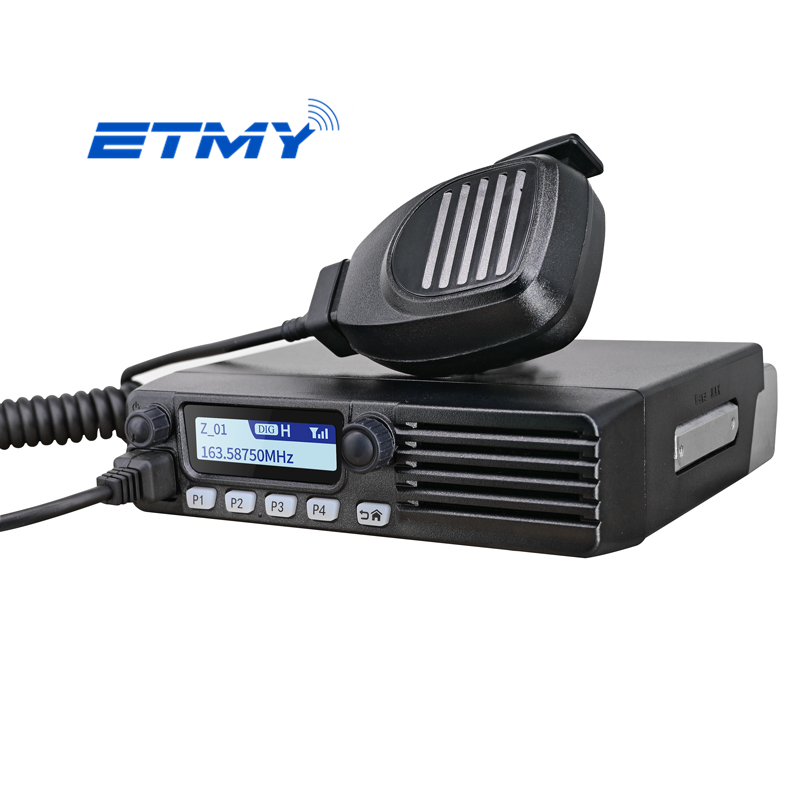 Etmy ET-M90D DMR Digital mobile GPS vehicle Radio transceiver small digital mobile radio for transportation logistics