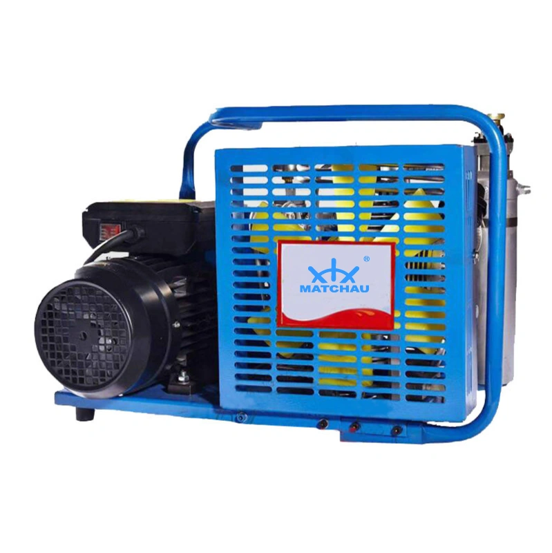 300bar Electric Drive Portable High Pressure Breathing Air Compressor