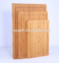 Premium & Good Quality Bamboo Cutting Board Set with handle & dripped Groove