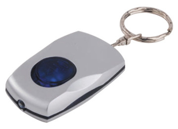 2 Super bright LED plastic torch with key ring