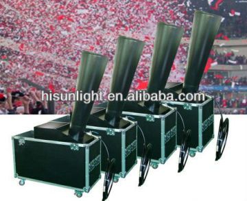 Co2 cyclone confetti machine/paper confetti machine/confetti blower machine/machine confetti/party event confetti machine