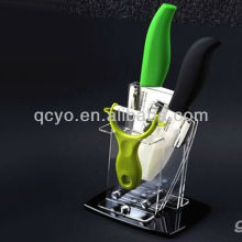 2015 high quality clear acrylic knife stand