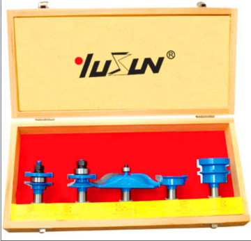 5PCS Rail Stile Bit Set