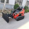 Mặt trước Mini Skid Steer Towling Trình tải backhoe