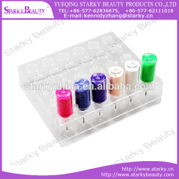 Acrylic Display Rack nail powder bottle display racks