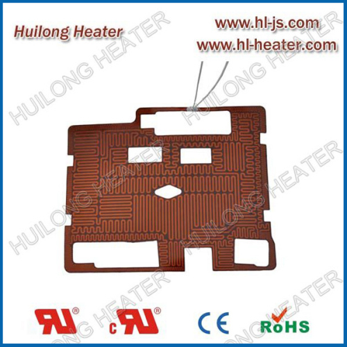 Flexible kapton heating element for computer