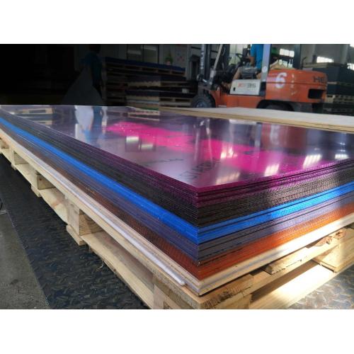 Translucent Acrylic Sheet Purple color