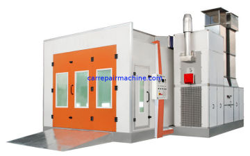 Downdraft Paint Spray Booth 18kw For Car Spraying And Baking