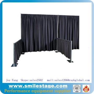 Used pipe and drape stands trade show booth