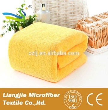 Personalized absorbent quick dry bath towel softextile