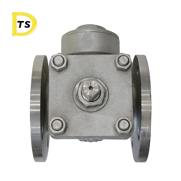 Super Quality Stainless Wcb stainless steel Angle ball Three-Way Valve