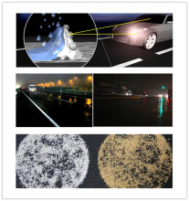 Glass Beads Special Rainy Night Road