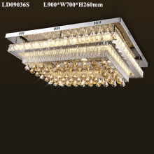 European luxury chandelier light amber chandelier crystal