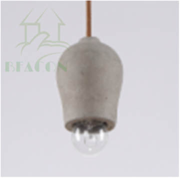 Cement Luminaria Resin Concrete Pendant Lighting