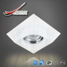 special flower forsted glass recessed down light with mr16 lamp cup