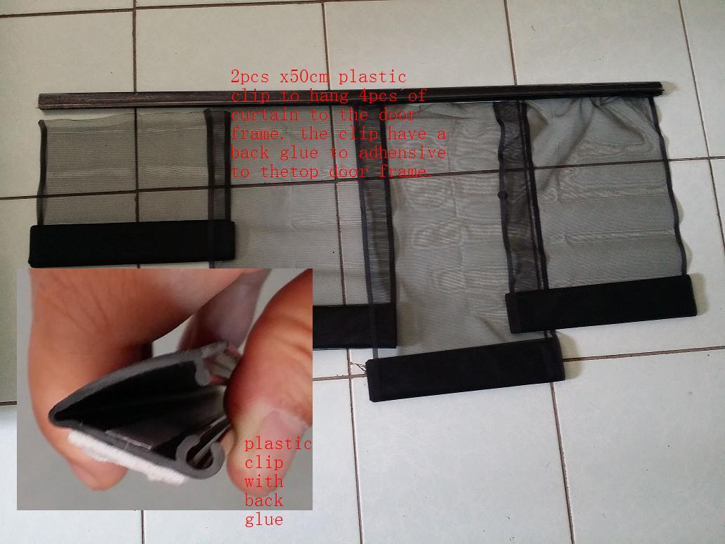 4 painel 28.5x Cortina de 220cm 4 panel 28.5x 220cm curtain