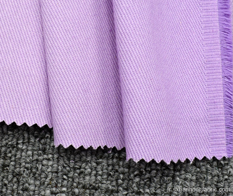 Tissus de forage à fil simple 100% coton 10 × 10/76 × 38