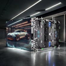 HD Outdoor Transparent Glass LED Screen P3.91-7.82 Rental