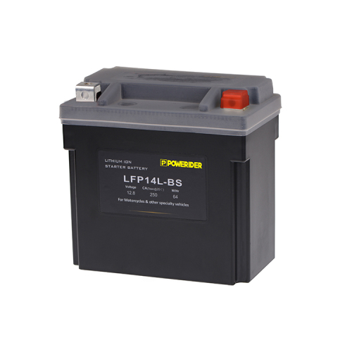 12.8V 8Ah 8Ah YTX14L-BS Batterie de démarrage au lithiumcycle au lithium-ion