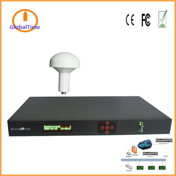 1U Rack Mount NTP Time Server which Server time precision less than 1ms