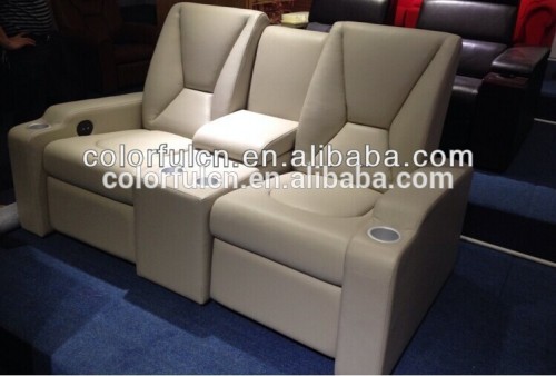 Electronic Or Manual Nitaly Leather Recliner Sofa LS805B Home Theater Recliner Sofa