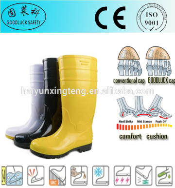 Waterproof Rain Boots, Working Boots, Gumboots, Rubber Boots