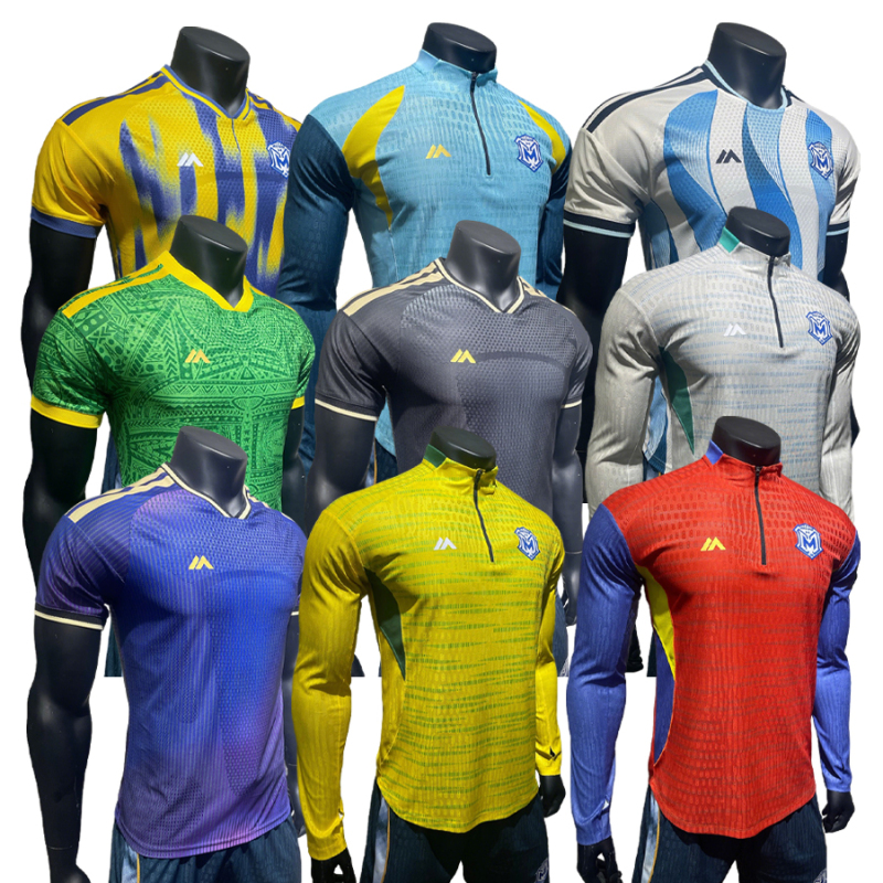 Digital Printing Football Kit Soccer Club Training Jersey