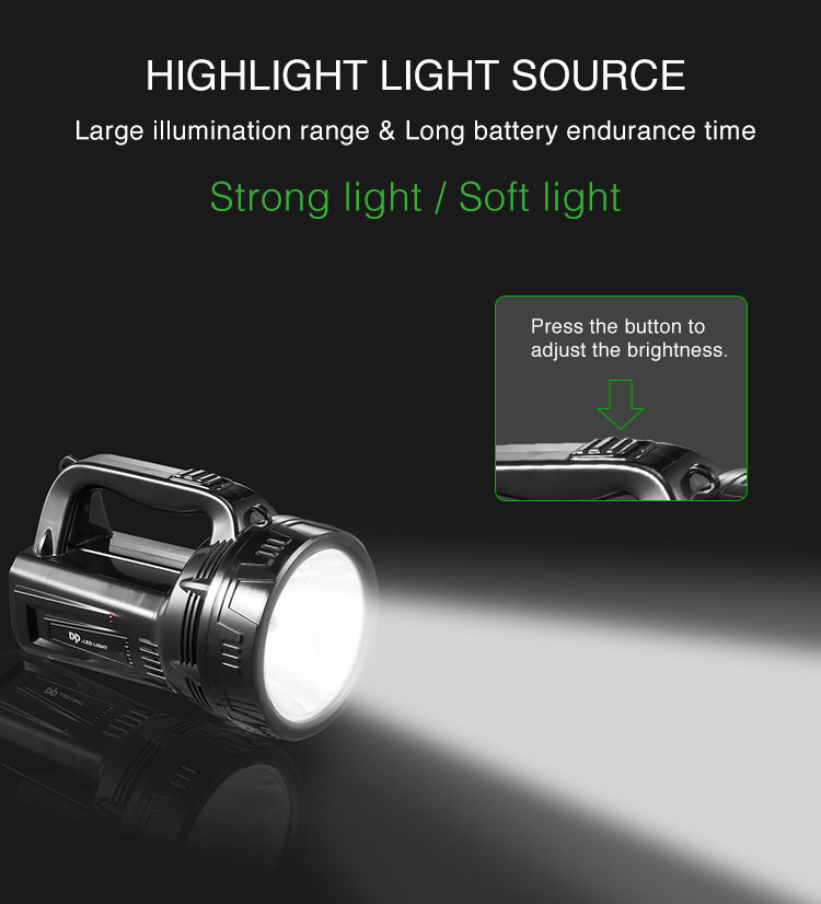 LED High-Power Rechargeable Searchlight Built-in Charger-7310-detail-2 LED High-Power Rechargeable Searchlight Built-in Charger-7310-detail-2